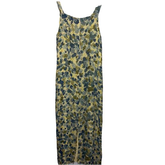 Eddie Bauer Sleeveless Floral Maxi Tank Dress Sz 8 Boho, Cottagecore - Picture 2 of 9
